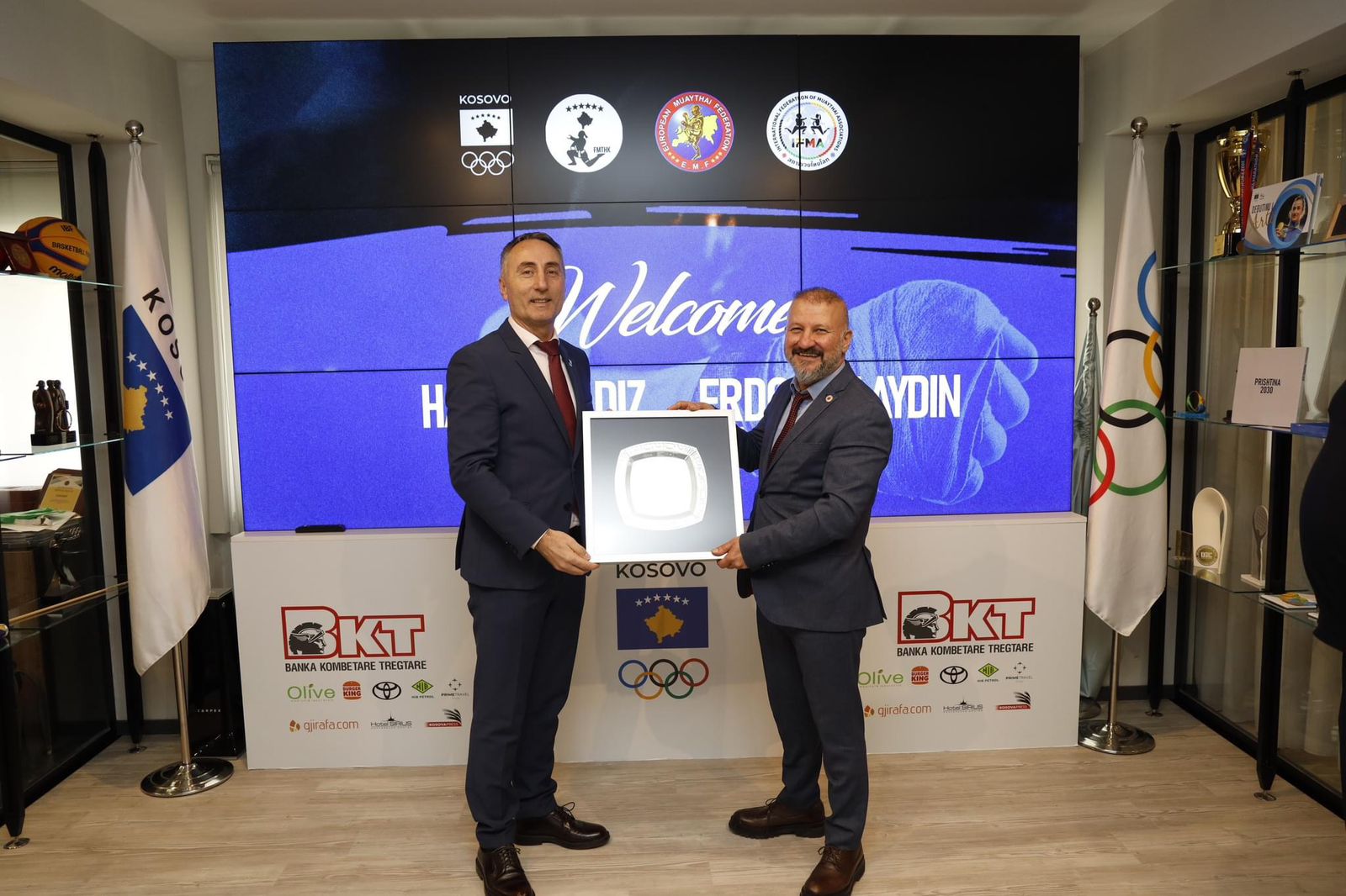 Kosova Milli Olimpiyat Komitesi Ziyareti T Rk Ye Muaythai Federasyonu